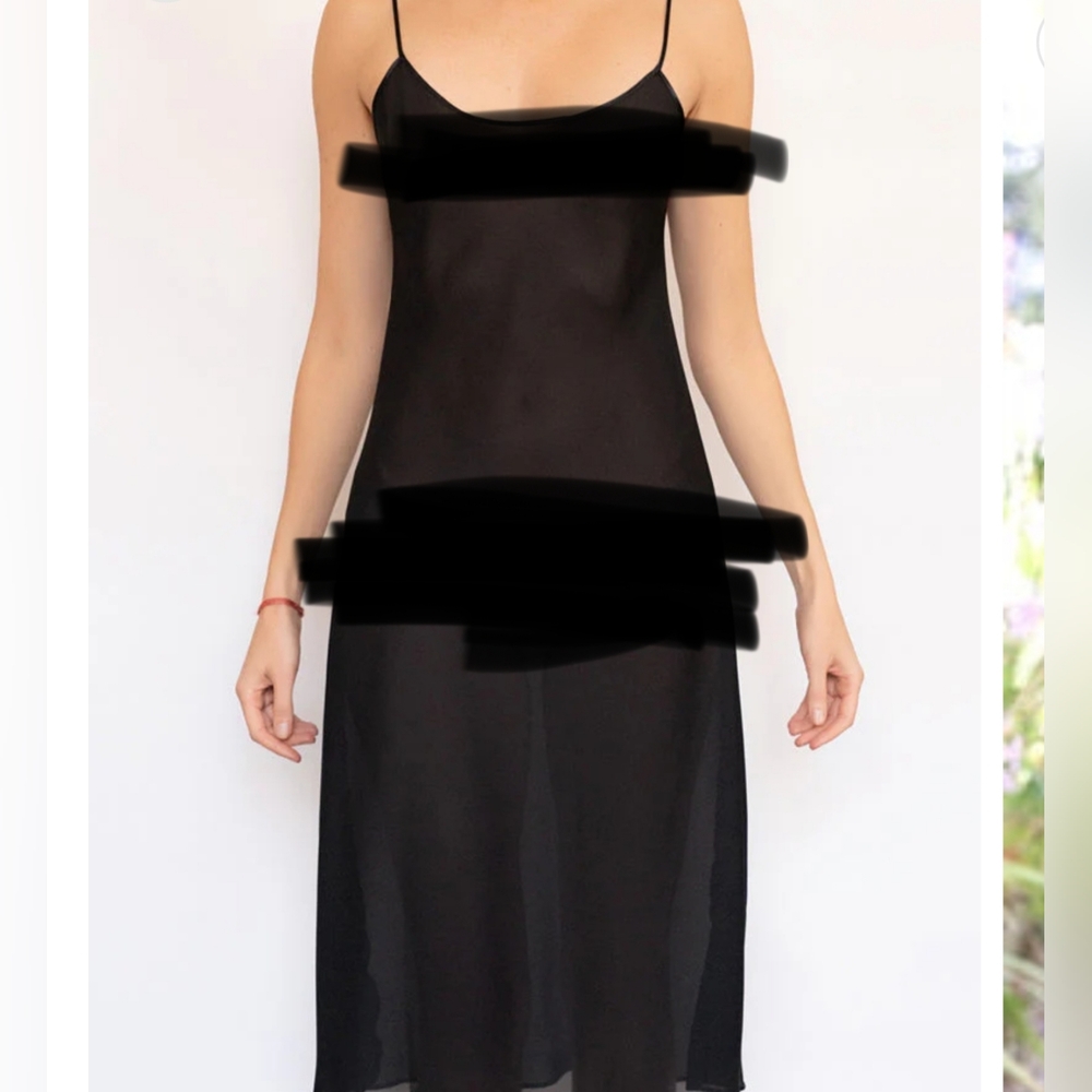 Sheer Maxi Slip Dress - Picture 2 of 8